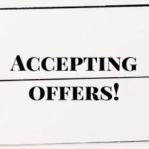 Taking offers